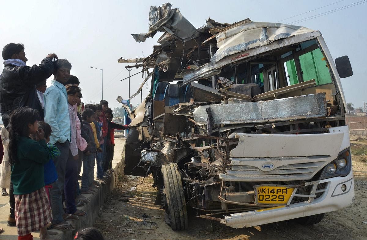 Currently, 5 lakh road accidents a year, the highest in the world, take place in the country in which about 1.5 lakh people die. (PTI File Photo)