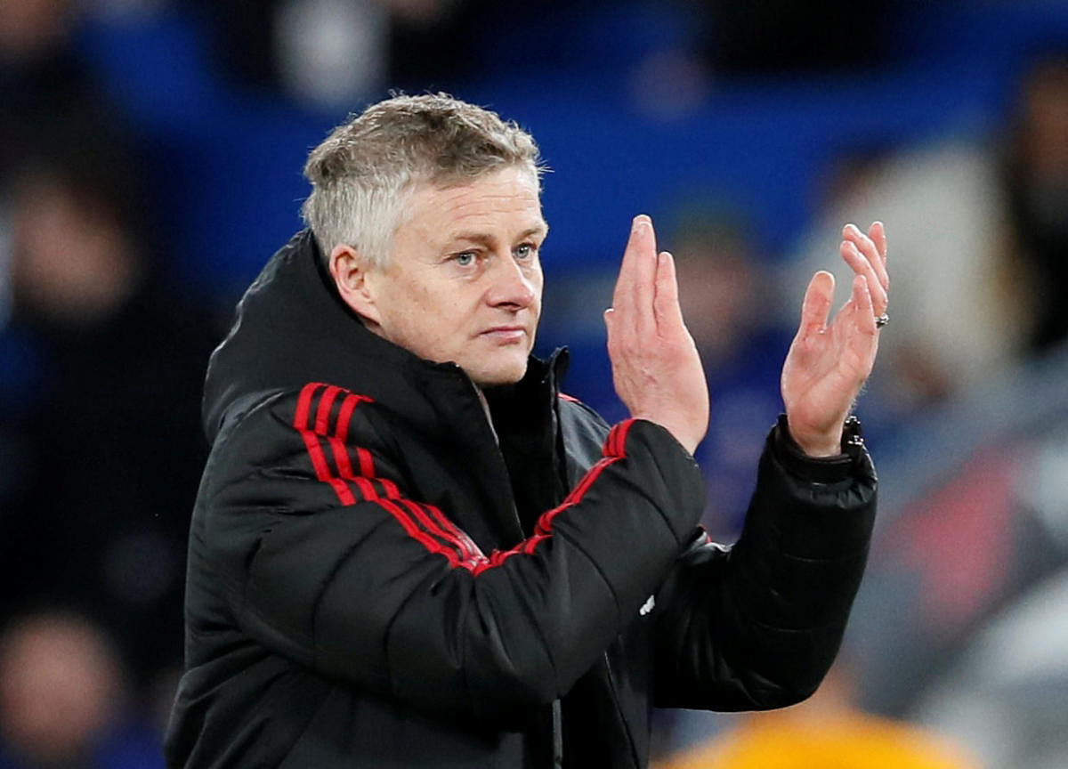 Manchester United have won eight of nine Premier League matches under interim manager Ole Gunnar Solskjaer to force their way back into the top four. Reuters File Photo