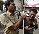 Police detain a Telangana supporter in Hyderabad. AP file photo