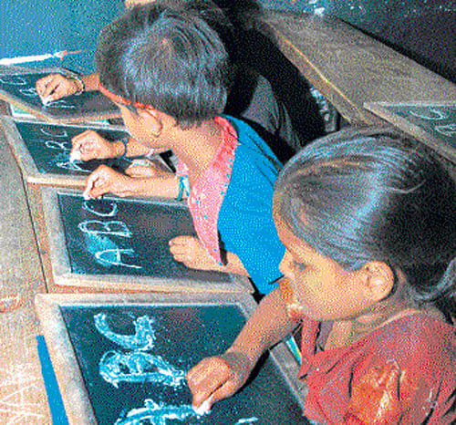 RTE might sound death knell  for Kannada medium schools