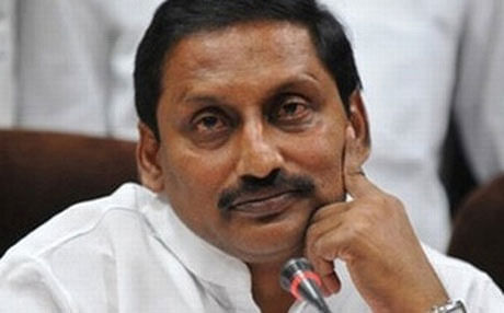 Andhra Pradesh Chief Minister N Kiran Kumar Reddy . File PTI Image