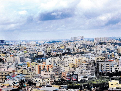 Land in demand: With Hyderabad's future as an economic powerhouse being uncertain,  investors in the property market see Bangalore as a safe bet. dh photo