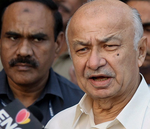 Shinde (in pic) refused to divulge anything on when Telanagan will come into existence. PTI File Photo
