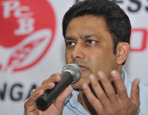 KSCA president and former Indian cricket team captain Anil Kumble. DH photo
