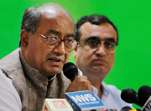 That Rayala Telangana was not a mere teaser became apparent with AICC general secretary Digvijay Singh saying in New Delhi today that ''I will not rule out anything" when asked if the proposal was being considered by the Centre''. PTI file photo