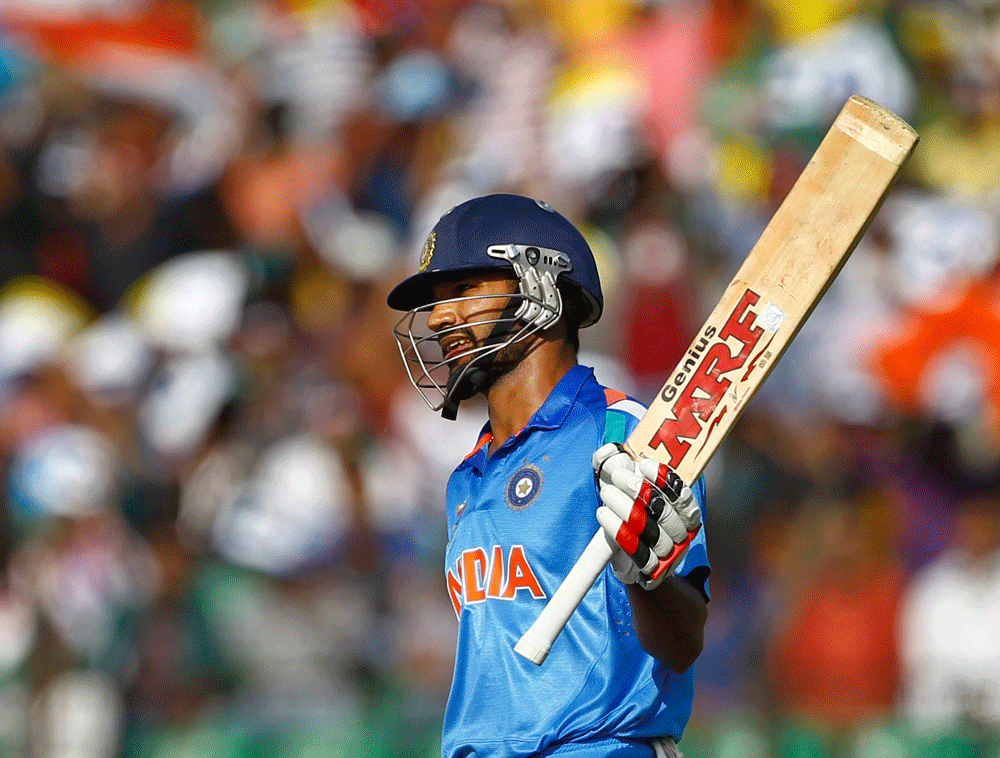 India opener Shikhar Dhawan will captain Sunrisers Hyderabad in the seventh edition of the Indian Premier League (IPL) which starts April 16. AP file photo