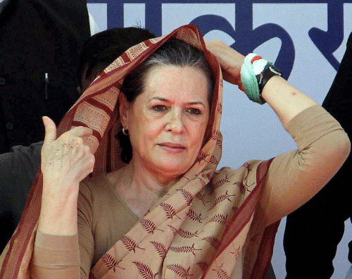 Sonia Gandhi on creation of Telangana