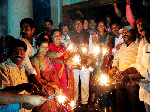 Telangana is all set to be born as the 29th state of India at the stroke of Sunday midnight. Telangana supporters have planned Agala celebrations. PTI file photo for representation only