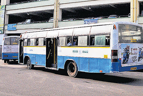 BMTC to fit old buses with  ignition switch to prevent theft