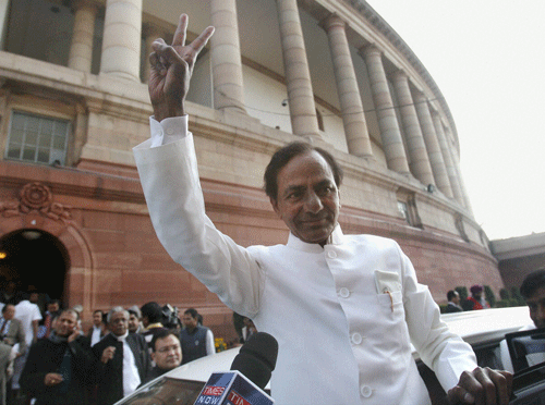 Those who tried to malign the government's intentions about the purpose of the survey, and spread apprehensions and indulged in misinformation campaign..people have slapped them, K Chandrasekhar Rao said. PTI file photo