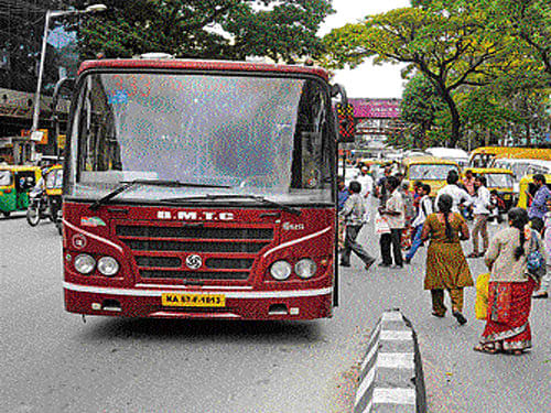 Traffic violations by BMTC buses: Cops to recommend suspension of driver's licen
