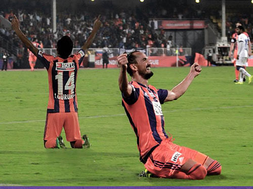 Sanli gave the hosts the lead in the 12th before Frederic Piquionne found the equaliser in the 34th minute. Sanli scored his second in the 56th minute while Israil Gurung's strike in the 68th minute sealed the win for Pune City. Image Courtesy: Facebook