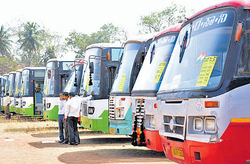 IT and ITeS sectors find KSRTC&#8200;buses more affordable and  reliable than private transport. DH&#8200;FILE&#8200;PHotO
