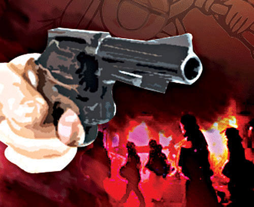 Terror suspect shot dead in Telangana. DH illustration