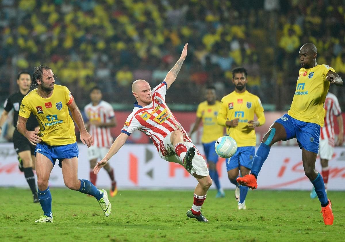 Defending champions ATK of Kolkata will take on Kerala Blasters in the opening game of the Indian Super League on Friday. AFP