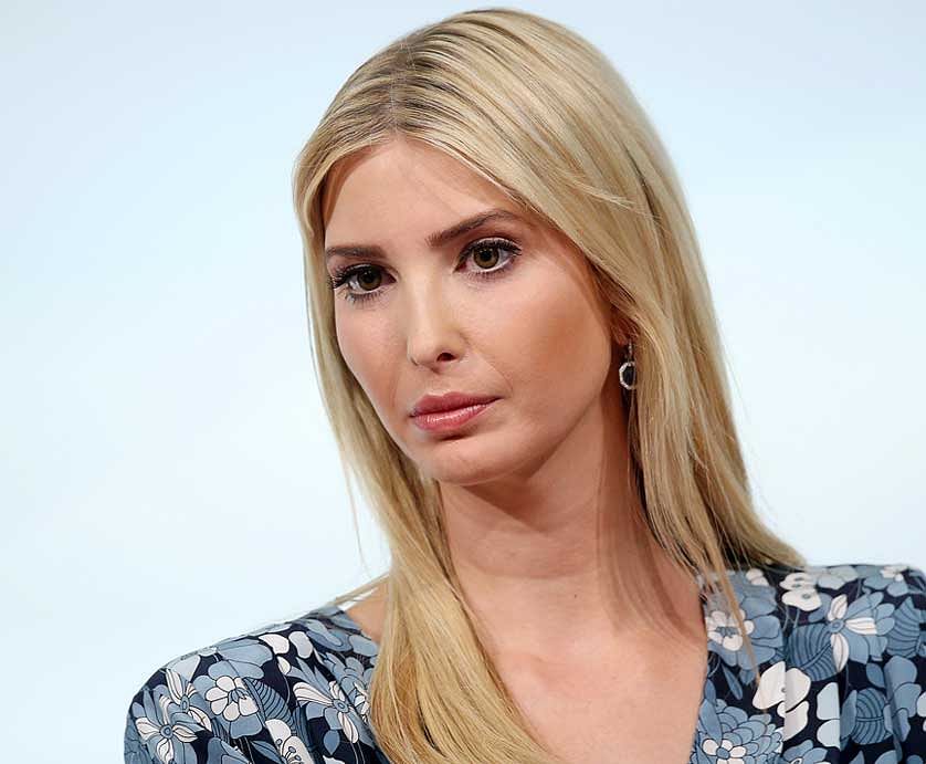The adviser and daughter of US President Donald Trump, Ivanka. File photo