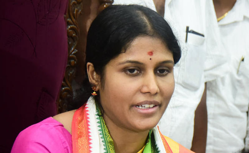 Mayor Gangambike Mallikarjun.