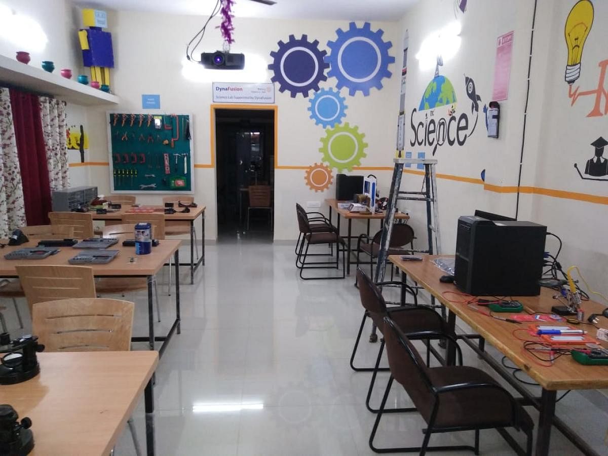 The Atal Tinkering Lab to be inaugurated at the high school in Ganganagar near RT Nagar on Thursday.