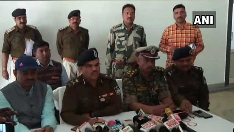 The police of both Madhya Pradesh and Uttar Pradesh were working on the case since Chitrakoot is a border town. (Image: ANI/Twitter)