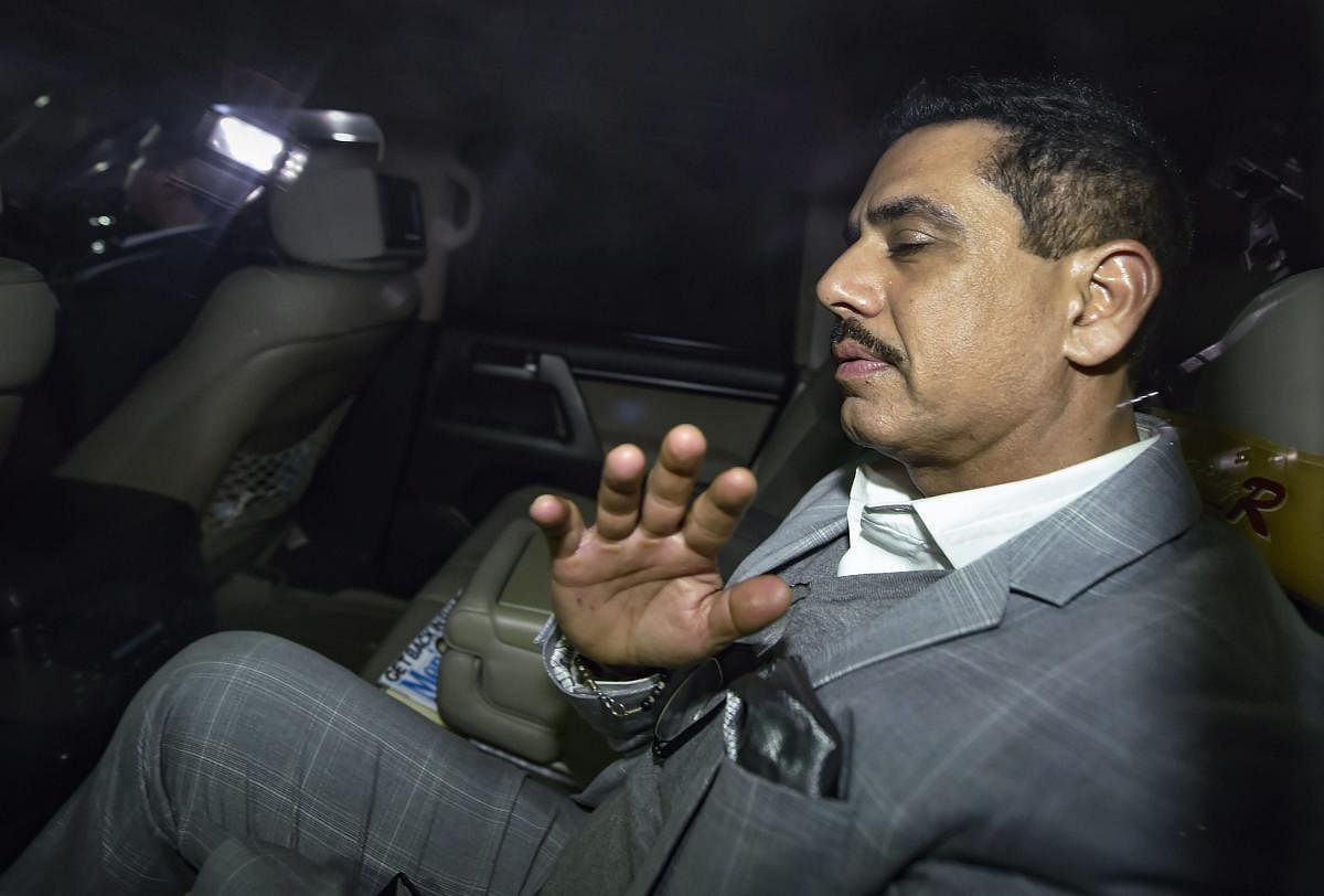 In a Facebook post, Vadra recalled the time he had dedicated to serving the people in times of distress and the years spent campaigning across the country, but mainly in Uttar Pradesh. (PTI File Photo)