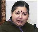 Tamil Nadu Chief Minister J. Jayalalithaa . File Photo