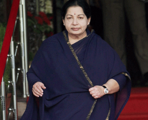Jayalalithaa / PTI File Photo