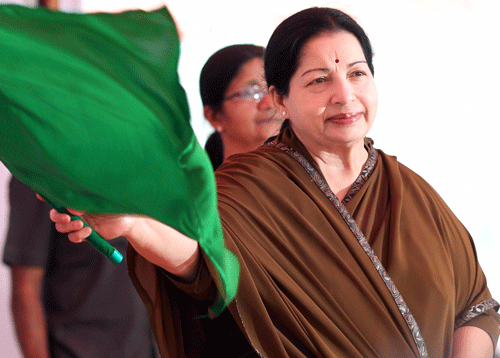 In a setback to Tamil Nadu Chief Minister J. Jayalalithaa, she will face trial for not filing Income Tax return for three years in her capacity as a partner of Shashi Enterprises which she jointly owned with her aide Sasikala. PTI File Photo.