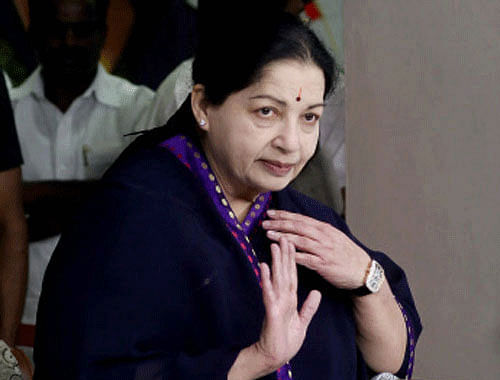 After fighting an 18-year-old legal battle, Tamil Nadu Chief Minister J Jayalalithaa has a date with destiny tomorrow when a Special Court here pronounces the verdict in the disproportionate assets case against her and three other accused. PTI file photo