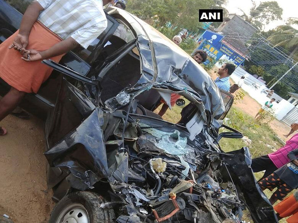 A former driver of late Chief Minister Jayalalithaa and one of the main suspects in the murder of a security guard at a bungalow in nearby Kodanadu Estate frequented by her, was killed today in a road accident. Picture courtesy ANI