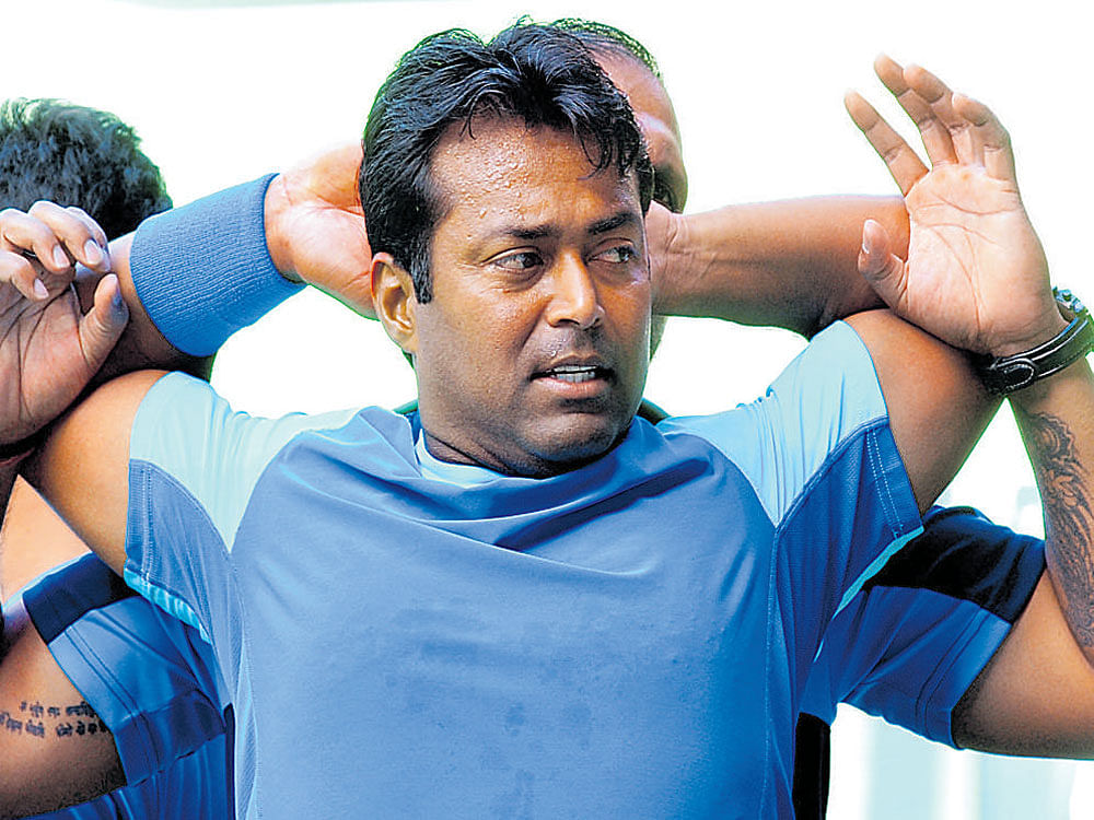 Paes has joined hands with Purav Raja for the upcoming Winston-Salem and US Open series. DH file photo.