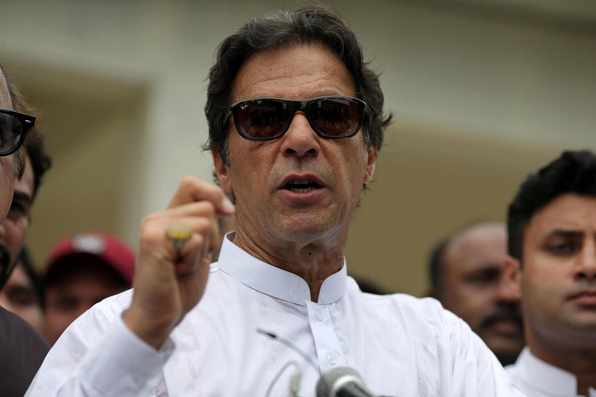 Pakistan Prime Minister Imran Khan asked his Indian counterpart, Narendra Modi, to "give peace a chance" and assured him that he "stands by" his words and will "immediately act" if New Delhi provides Islamabad with "actionable intelligence" on the Pulwama attack. (Reuters File Photo)