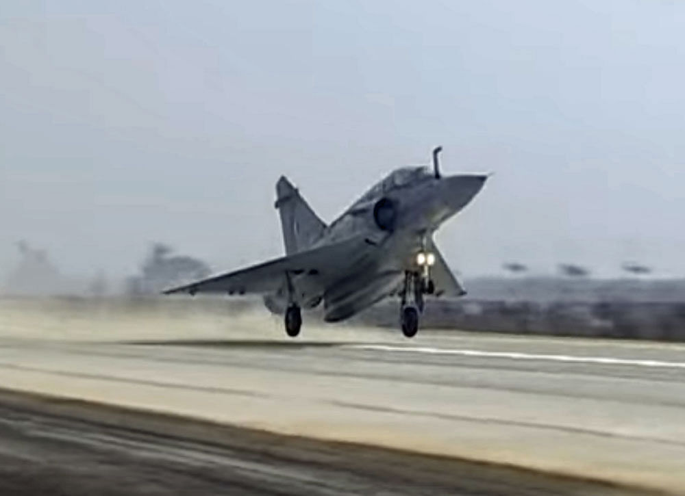 There are no reports of any IAF jet suffering damage in action by India's adversaries, defence sources said on Wednesday. File photo for representation only