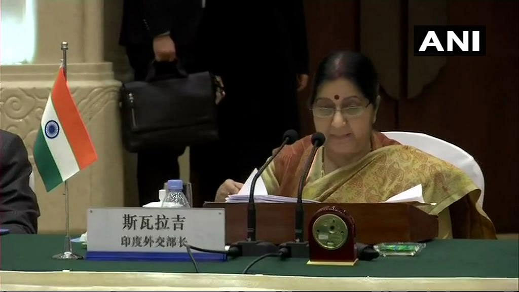 India wants to avoid any "further escalation of the situation" after conducting air strikes against militant camps in Pakistan territory, foreign minister Sushma Swaraj said on Wednesday. ANI photo