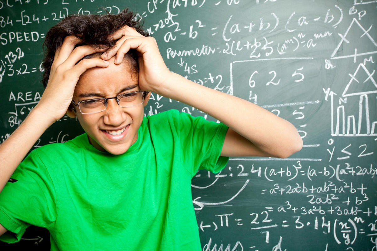 Apprehension Teachers must help students on their discomfort areas to cut stress on Math.