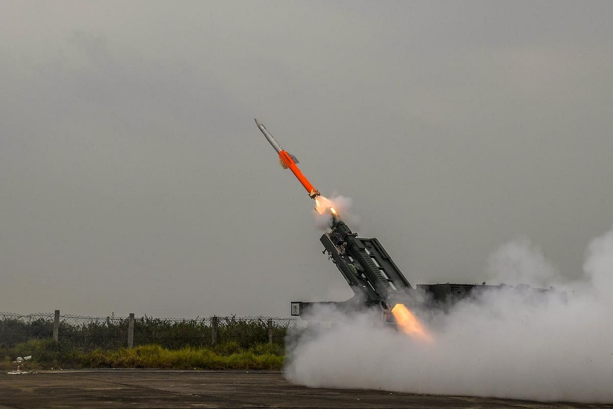 Balasore: Defence Research and Development Organisation (DRDO) successfully test fire an indigenously developed Quick Reaction Surface to Air Missiles (QRSAM) from ITR Chandipur, in Balasore district, Tuesday, Feb. 26, 2019. (PTI Photo) Odisha is home to at least five important defence installations including the two premier missile testing centres at Chandipur in Balasore district and Dr A P J Abdul Kalam island which was previously known as Wheelers Island in neighbouring Bhadrak district.