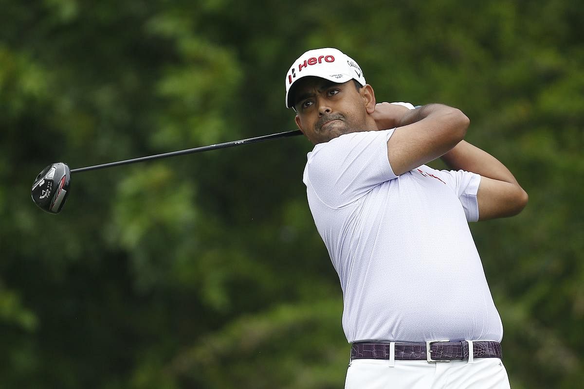 GOOD START India's Anirban Lahiri in action during the first round of the Honda Classic at in Palm Beach Gardens, Florida on Thursday. AFP