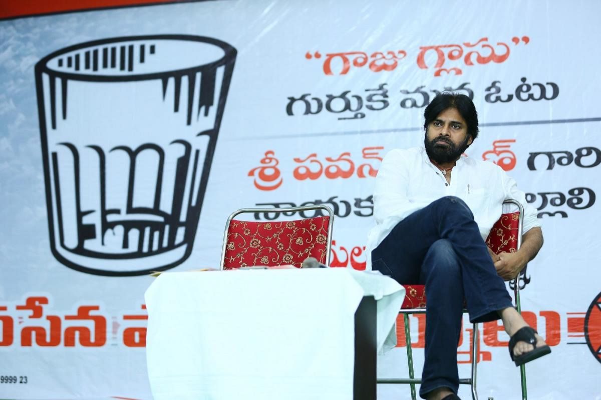 Actor-turned-politician Pawan Kalyan said that he was told that there will be a war just before the Lok Sabha elections, two years ago.