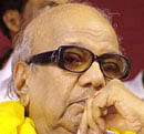 DMK chief M Karunanidhi. File Photo