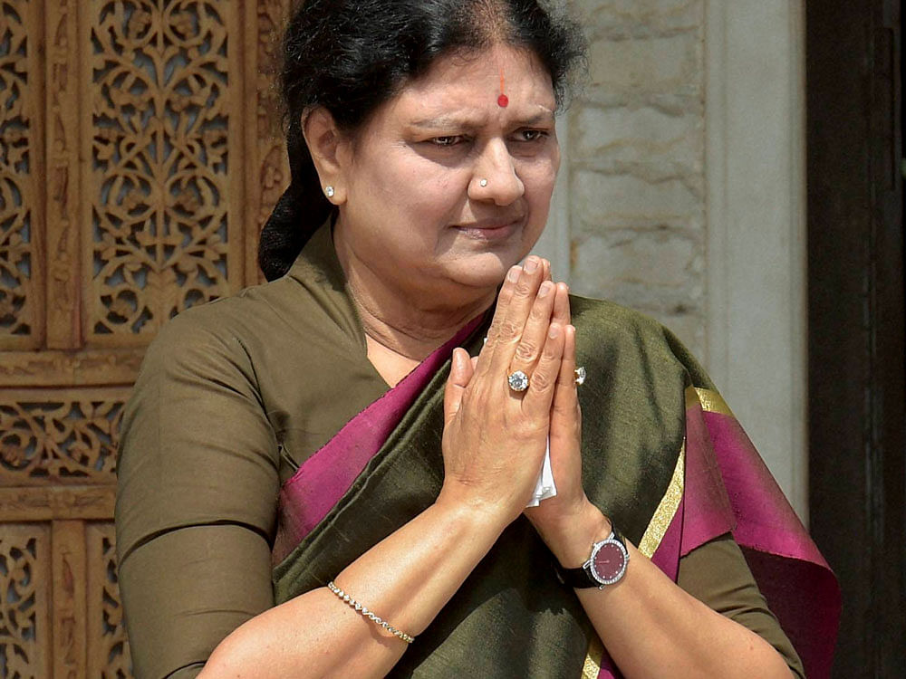 Party sources said Sasikala met general council members, district office-bearers, MPs, MLAs and functionaries at the levels of town, town panchayat and panchayat union. File Photo.