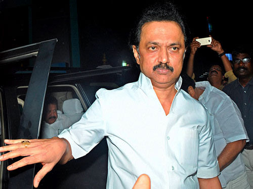 The DMK's move came a day after party Working President and Leader of Opposition in the Assembly MK Stalin said his party will move a No-Confidence Motion against the Speaker in the backdrop of the February 18 trust vote. PTI file photo