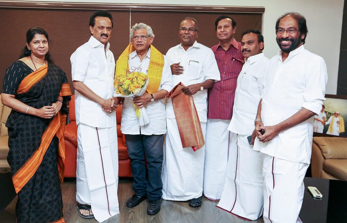 CPM is the latest party to announce joining the DMK-led front to face the Lok Sabha polls due in 2019 summer.