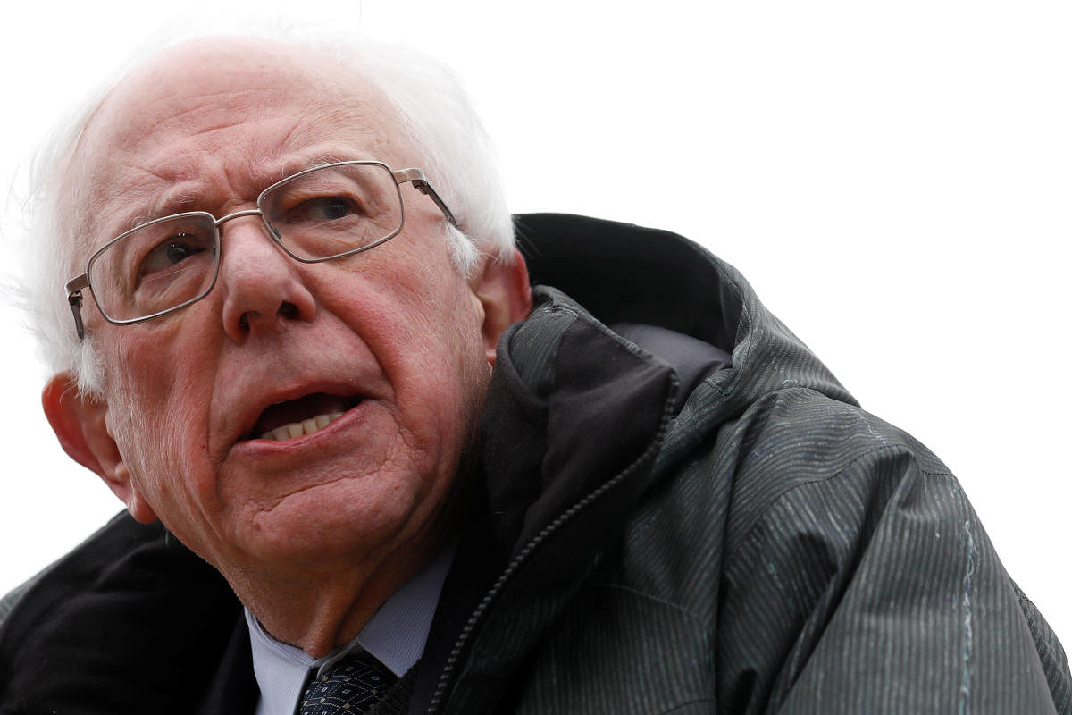 Vermont's left-leaning Senator Bernie Sanders was among the first in the recent wave. During his 2016 presidential campaign, he called for higher federal income taxes to pay for free college tuition and universal healthcare. (Reuters Photo)