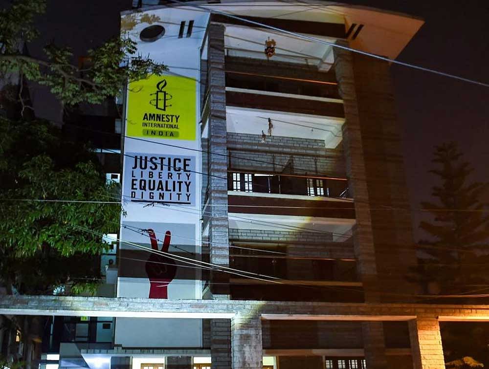  Amnesty India, Bengaluru. PTI file photo