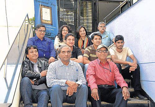 Some of the participants in the Indian Crossword League.