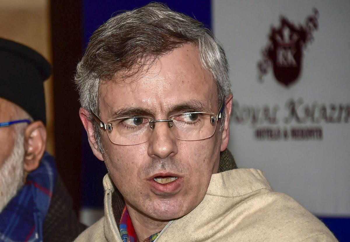 National Conference Vice-President Omar Abdullah. (PTI File Photo)