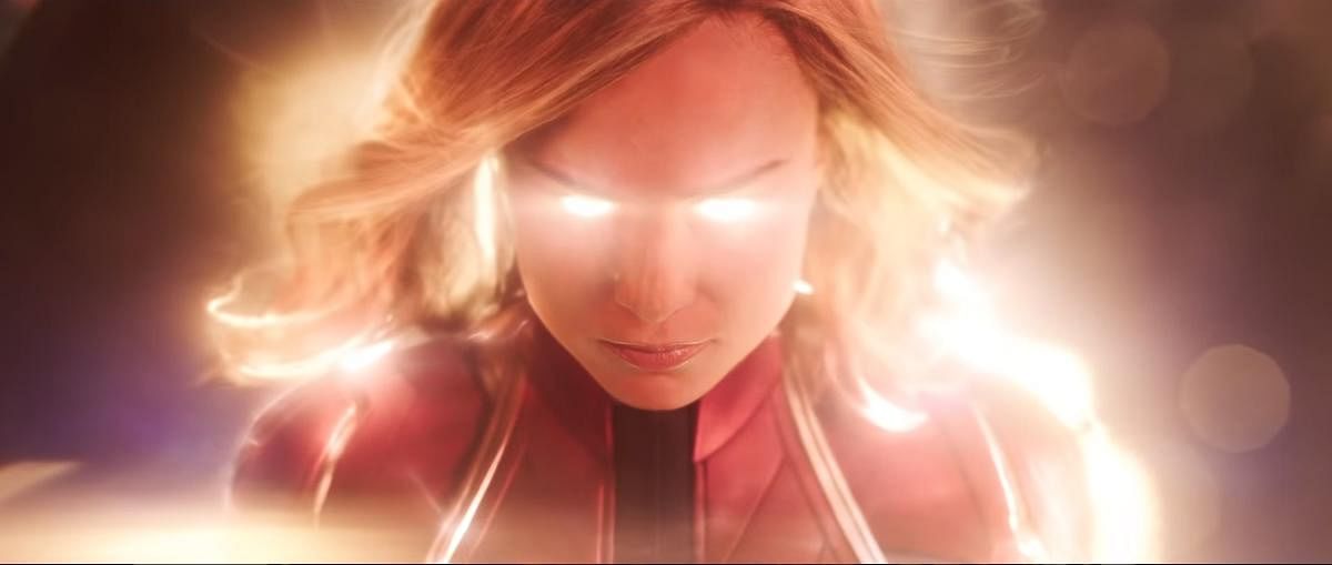 Captain Marvel is played by Brie Larson.