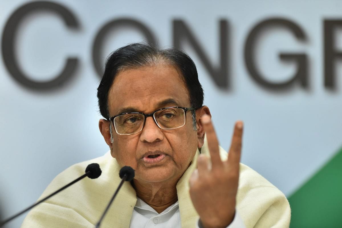 "Glad that CII (Confederation of Indian Industry) has found its voice and has exposed the government's bogus claims on job creation. Hope that others also will speak up," the former Union finance minister added. (PTI File Photo)