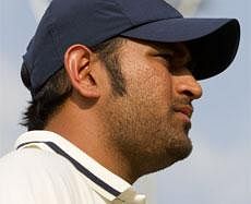 MS Dhoni. AP