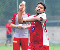 Indian swing bowler Praveen Kumar. File Photo