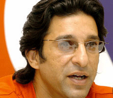 Former Pakistan captain and pace legend Wasim Akram. File Photo